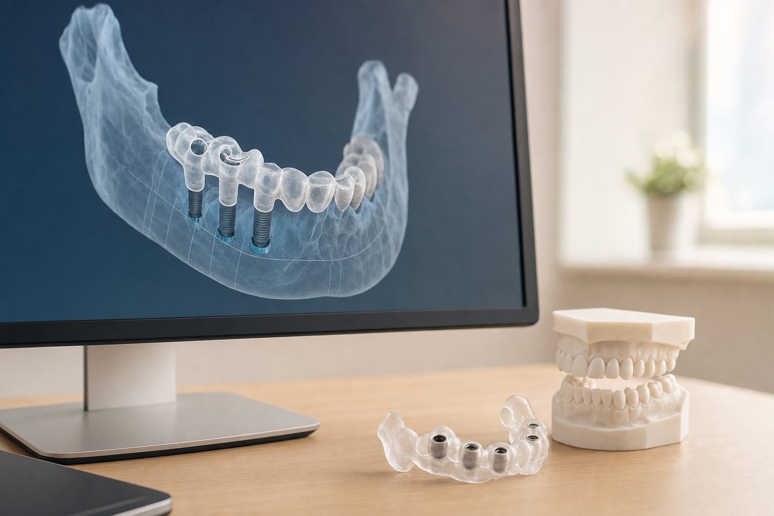 Cu ce te ajută chirurgia ghidată și planificarea digitală dacă ai amânat implantul dentar de teama erorilor?